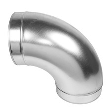 Metal 90° Ducting Bend Connector 4 5 6 8 10 12 Inch Ventilation Hydroponics