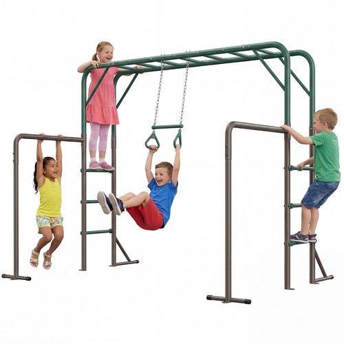 Monkey bar set with gymnastics - bar,