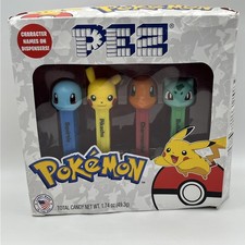 Pokemon PEZ Candy 4 Pack Set