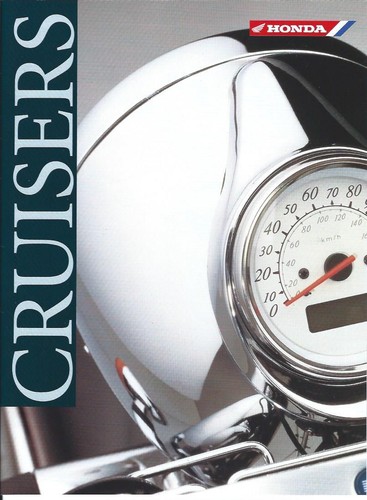 Motorcycle brochure honda - motorcycle,