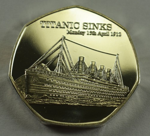Rms titanic sinks fine silver - rms,