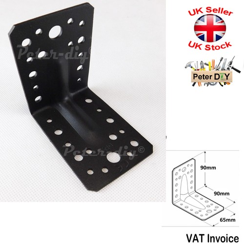 Black decorative corner brace - decorative,