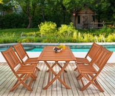 Wooden Garden Furniture Set 4