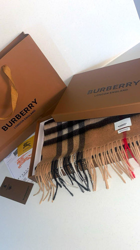 Burberry cashmere check - cashmere,