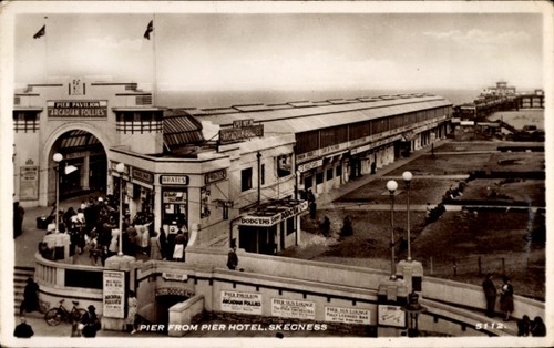 Postcard skegness east - postcard,