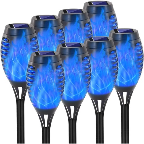 Blue flame effect solar - 8x,