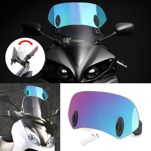 Adjustable clip windshield - adjustable,