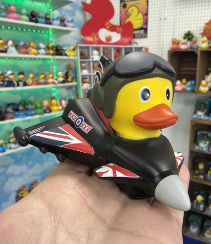 Raf fighter pilot rubber duck - raf,