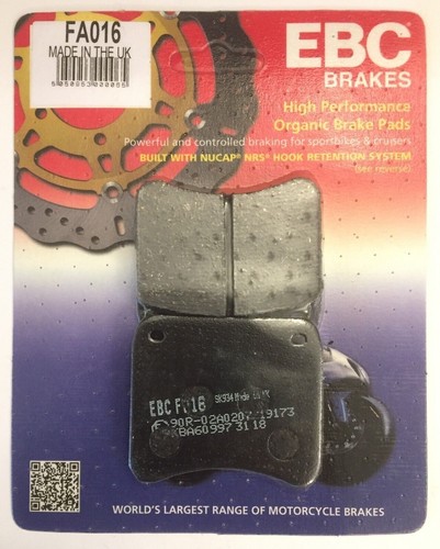Ebc organic pads - for, kelgate