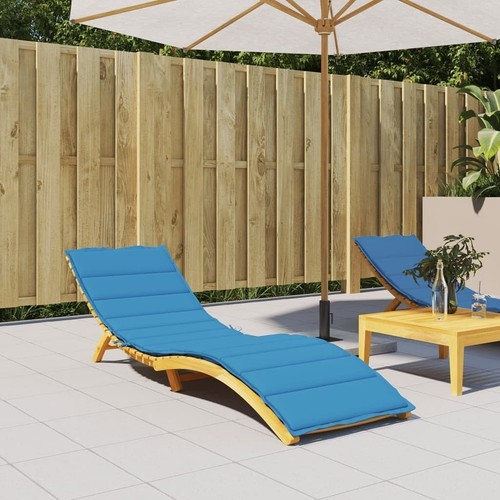 Sun lounger cushion - lounger, blue