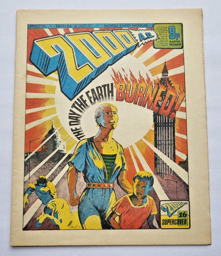 Rare 1977 2000ad prog - rare,