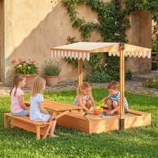 Kids Sand Pit with Canopy