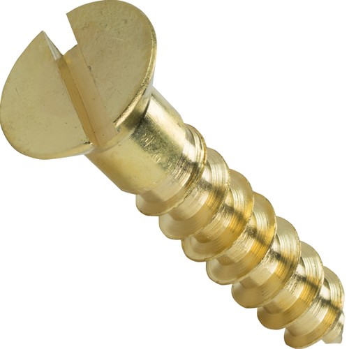 Slotted drive flat head - slotted,