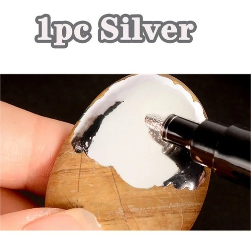 Chrome mirror marker - marker, pen