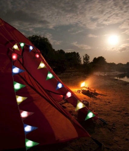 Light bunting flags led - flags,