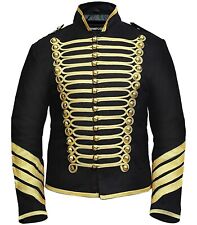 Mens Black & Gold Hussar