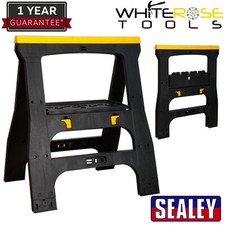 Sealey Heavy-Duty Folding Composite Trestle Collapsible Garage Workshop