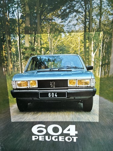The peugeot 604 cars - 604, range