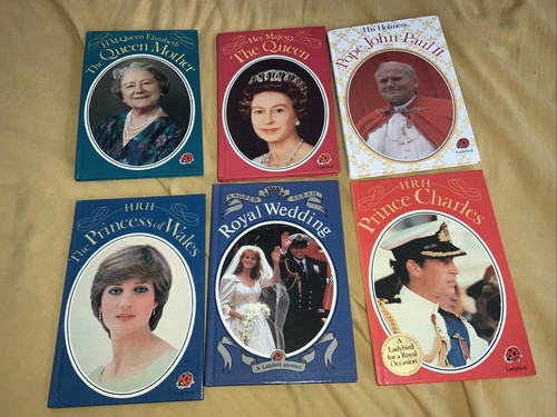 Vintage ladybird famous people - vintage,