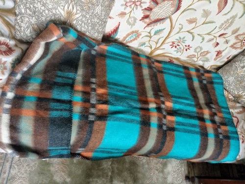 Mid century wool picnic - wool,