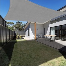 Sun Shade Sail 2m x 3m Grey