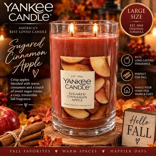 Yankee candle sugared cinnamon - yankee,