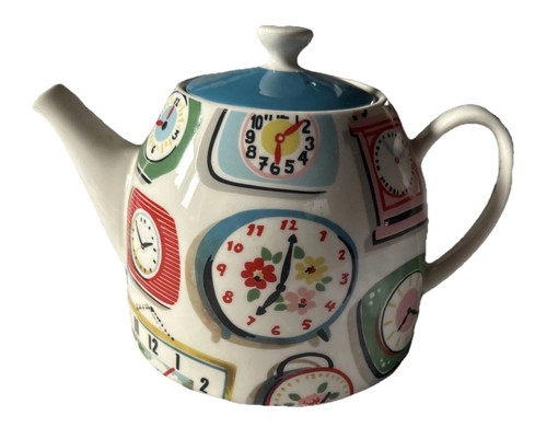 Cath kidston clocks teapot - clocks,