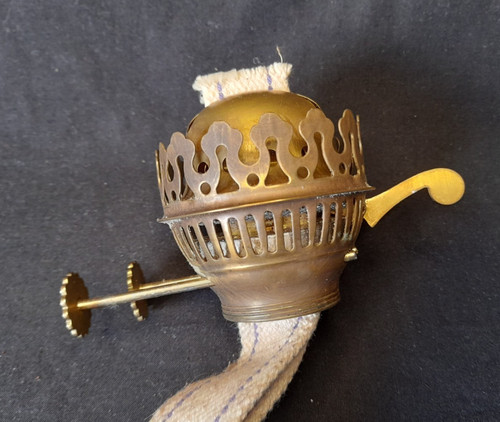 Antique brass oil - oil, duplex