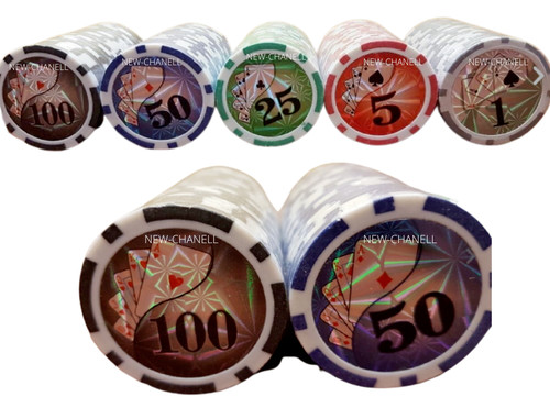 100 texas clay poker - texas,