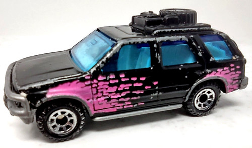 Matchbox isuzu rodeo black - rodeo,