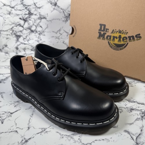 Martens black 1461 white - dr,