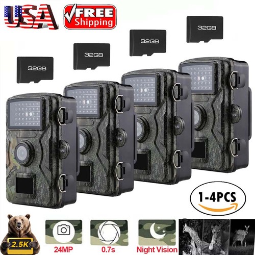 4pks wildlife hunting trail - 1-4pks,