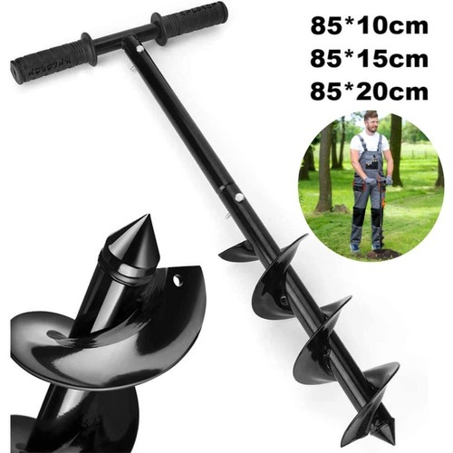 Post hole fence manual hand - hole,