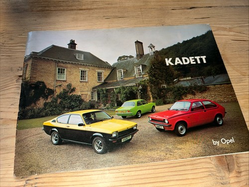 Opel kadett range - kadett, sales