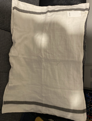 Zara home cushion - cover, cream