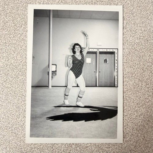 Woman exercising 1980s - woman,