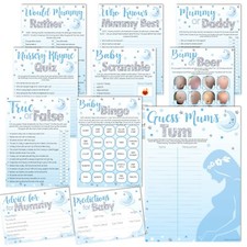 MOON AND STARS BLUE - Baby