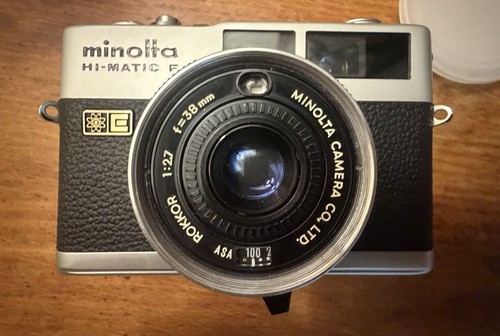 Minolta matic 35mm - f,