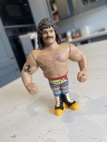 Wwf wwe hasbro custom rick - wwf,