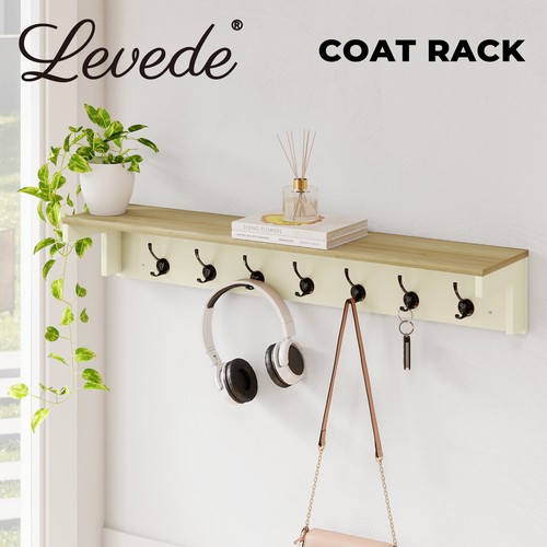 Levede coat rack wall - wall, mounted