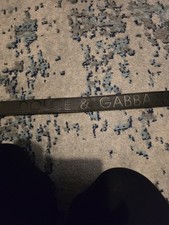 Dolce & Gabbana 40 Inch Leather Belt Used But Plenty Of Life Left In It.