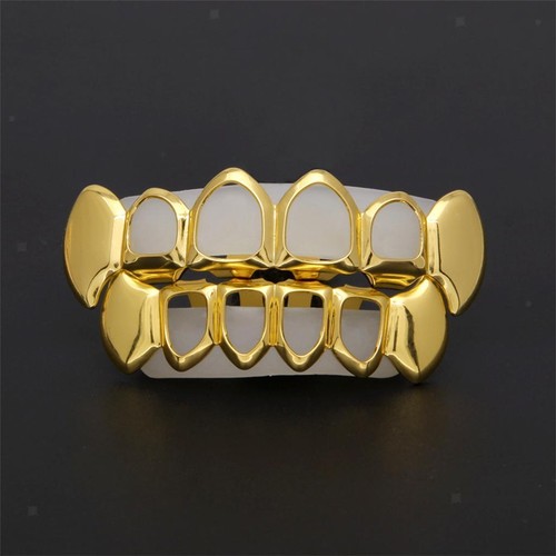 Hip hop 18k gold plated - gold,
