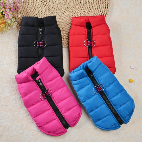 Winter small dog vest warm - small,