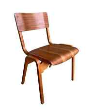 Retro Vintage Adult Reclaimed Wooden Stacking Chairs - Kitchen Chairs