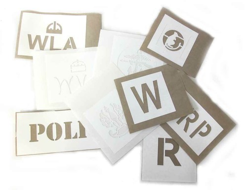 British helmet stencil ww2 - british,