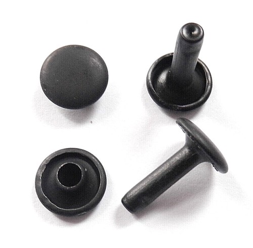 Double cap rivets for - double,