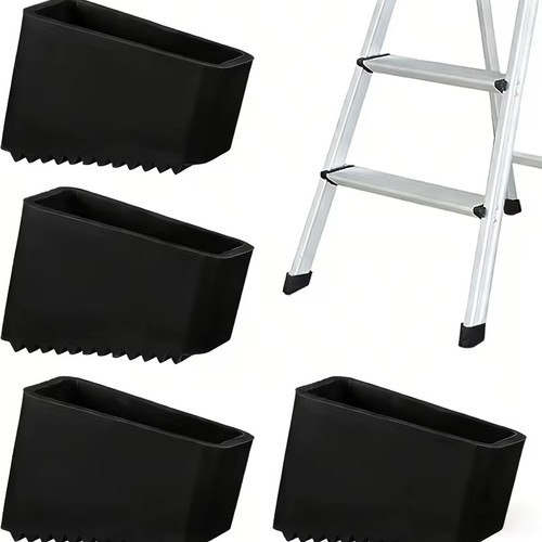 2pcs non slip rubber ladder - rubber,