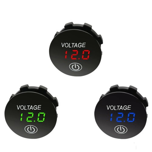 12v led digital voltmeter - led,