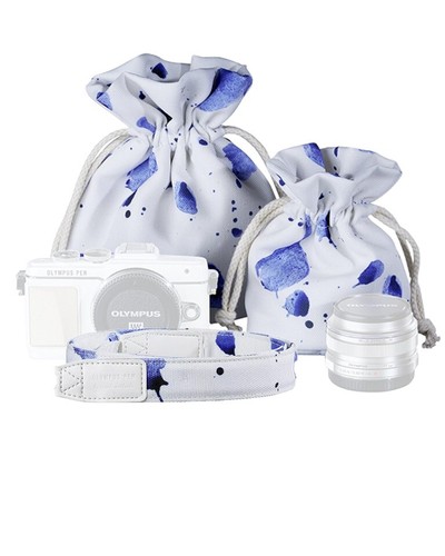 Olympus camera and lens - camera,