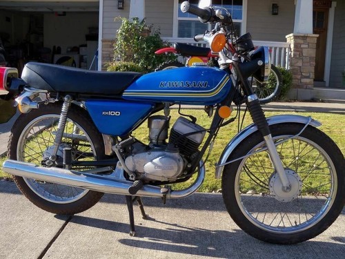 Kawasaki kh100 service parts - kh100, &